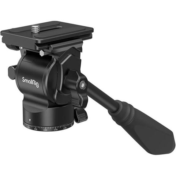 SmallRig Tripod Fluid Head with Quick Release Plate