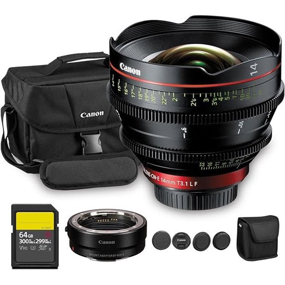 Canon CN-E 14mm T3.1 L Cinema Prime Lens