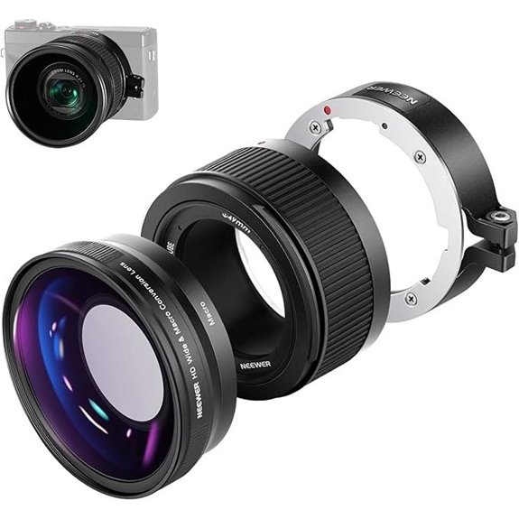 NEEWER Wide Angle & Macro Lens for Canon G7X III