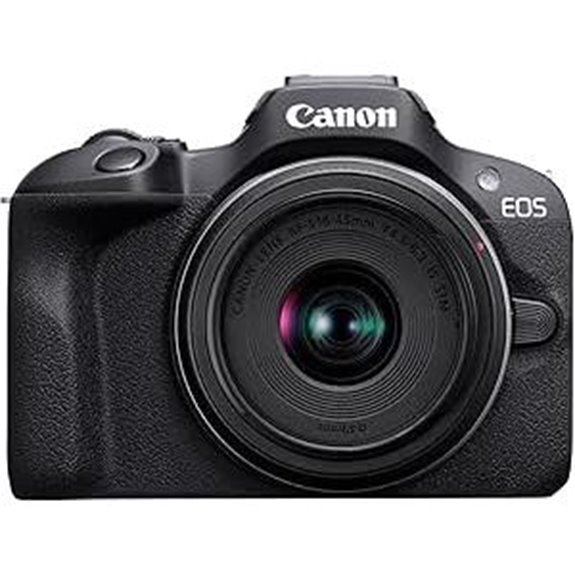 Canon EOS R100 Mirrorless Camera Kit with RF-S18-45mm Lens