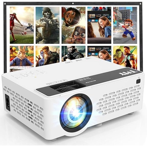 compact 1080p bluetooth projector