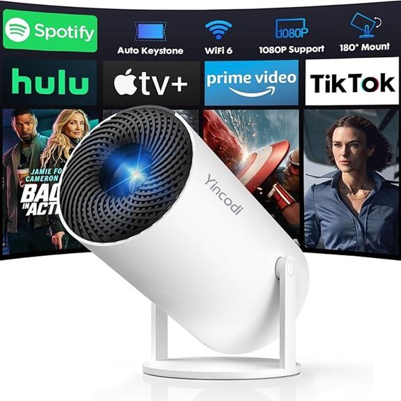 compact 1080p wireless projector