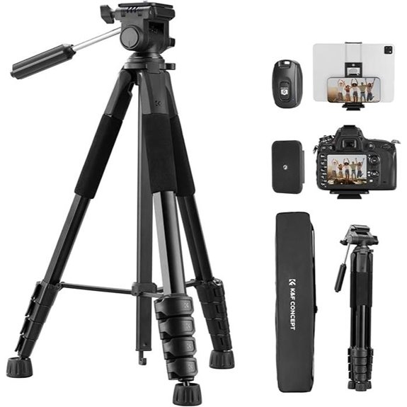 K&F Concept 75 Portable Camera Tripod