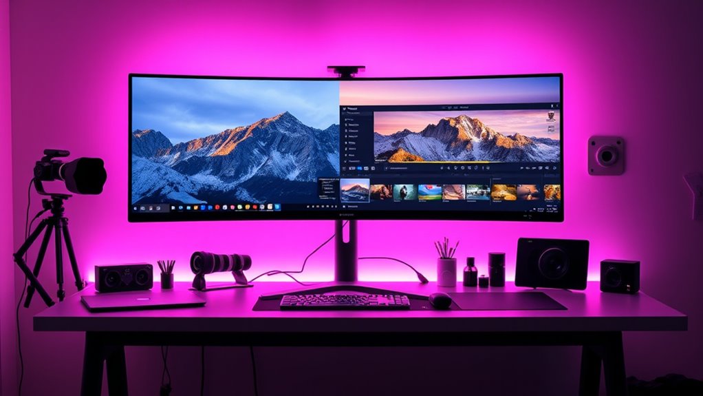 display quality and connectivity