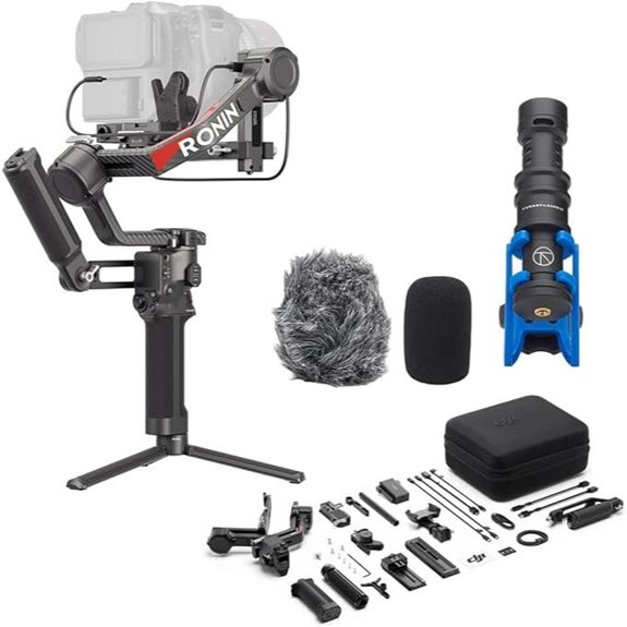DJI RS 4 Pro Combo Gimbal Stabilizer for Cameras