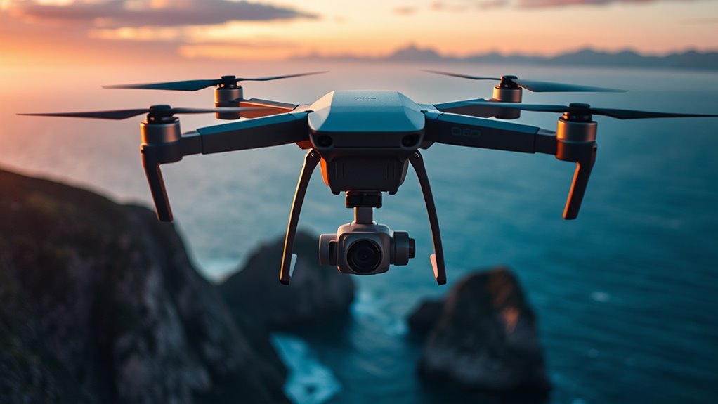 drone features for smooth filming