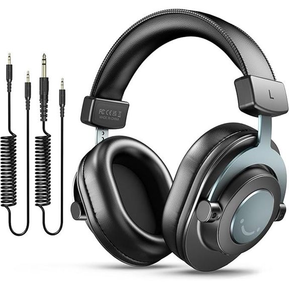 FIFINE Studio Monitor Headphones with Detachable Cables