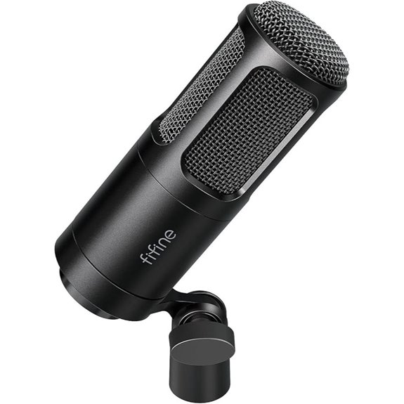 FIFINE XLR Dynamic Microphone for Streaming and Recording