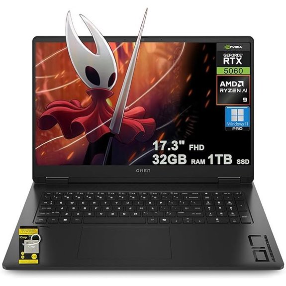 HP Omen 17 Gaming Laptop with Ryzen AI & RTX 5060