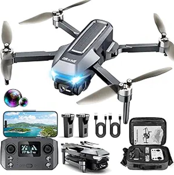 GPS Drone with 4K Camera Auto Return & Gesture Control