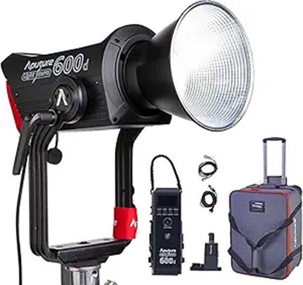 Aputure 600D LED Video Light with App Control