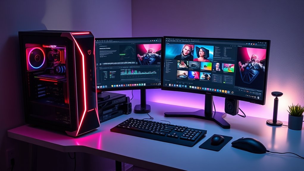 high performance 4k editing system