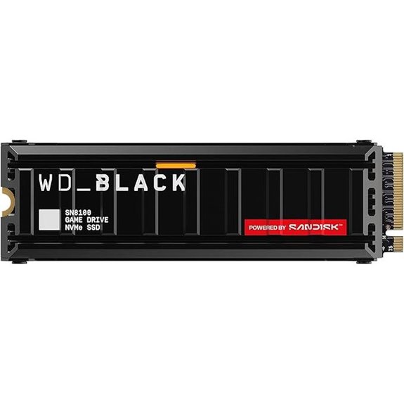 WD Black SN8100 2TB NVMe SSD with Heatsink