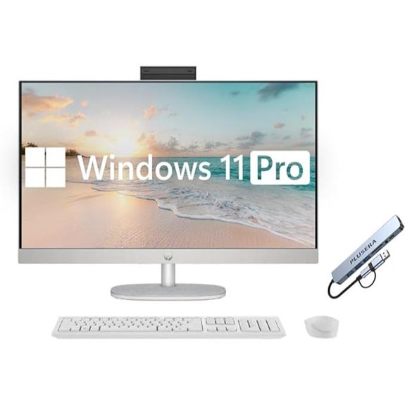 HP 27 FHD Touch All-in-One PC 32GB RAM