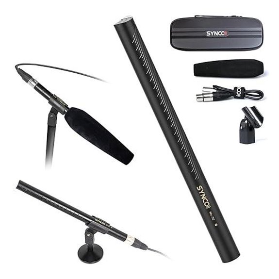 SYNCO D2 Hypercardioid XLR Shotgun Microphone