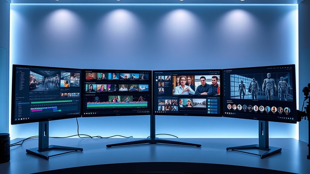 key video editing monitor features