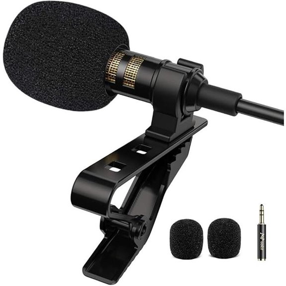 PoP Voice Lavalier Microphone for Smartphone & YouTube