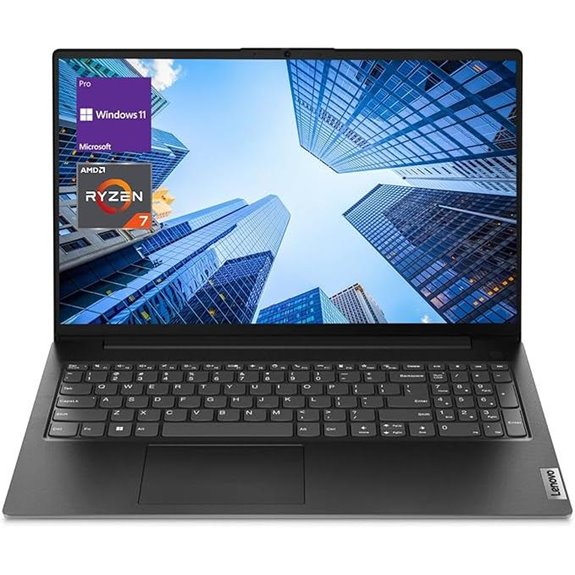 Lenovo V15 Business Laptop with Ryzen 7 and 40GB RAM