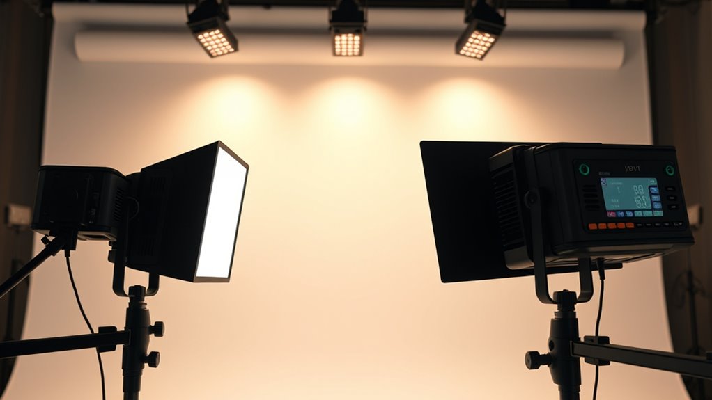 lighting quality and flexibility