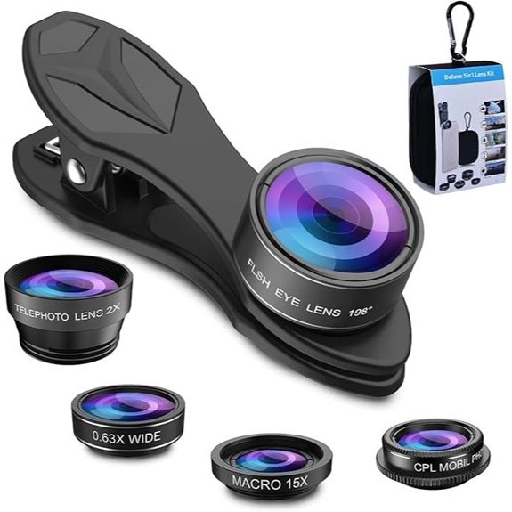 MIAO LAB 5-in-1 Smartphone Camera Lens Kit