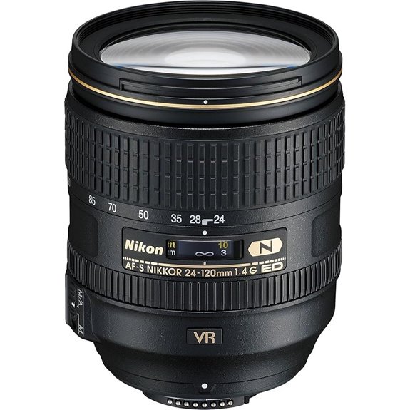 Nikon 24-120mm f/4G ED VR AF-S NIKKOR Lens for Nikon Digital SLR (Renewed)