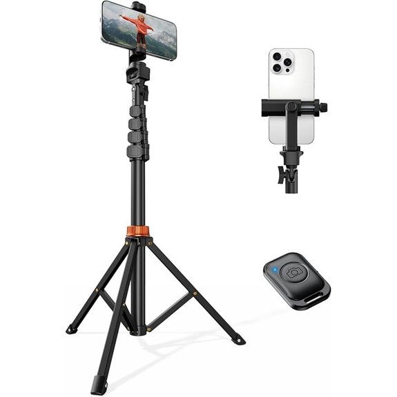 66 Phone Tripod with Remote & Mount