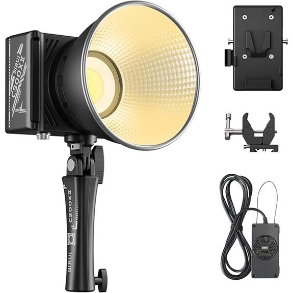 portable led video light