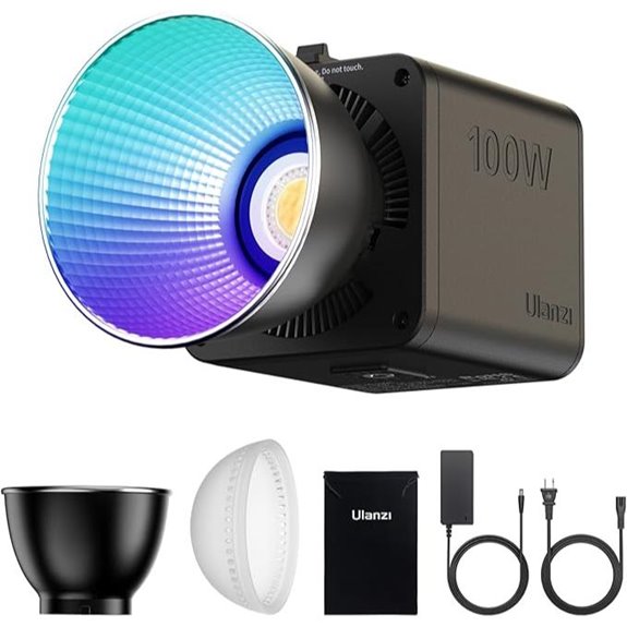 ULANZI 100W RGB Portable LED Video Light