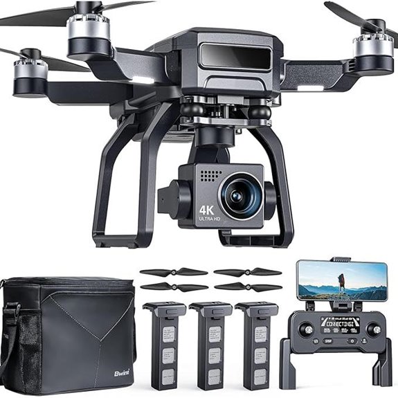 Bwine F7GB2 Pro 4K Drone with 75-Min Flight