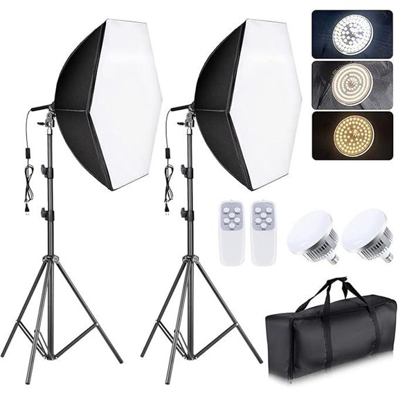 Torjim 30X30 Professional Photography Softbox Kit