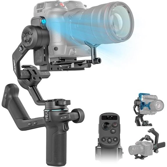FeiyuTech SCORP-C2 AI Camera Gimbal for DSLRs