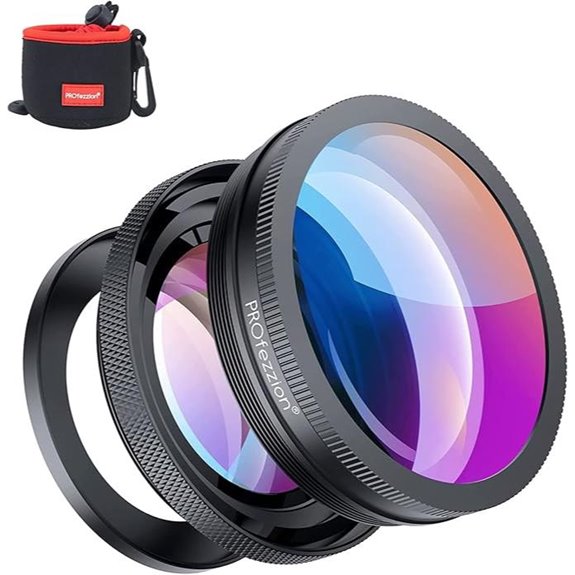 PROfezzion HD Wide Angle & Macro Lens for Sony Cameras