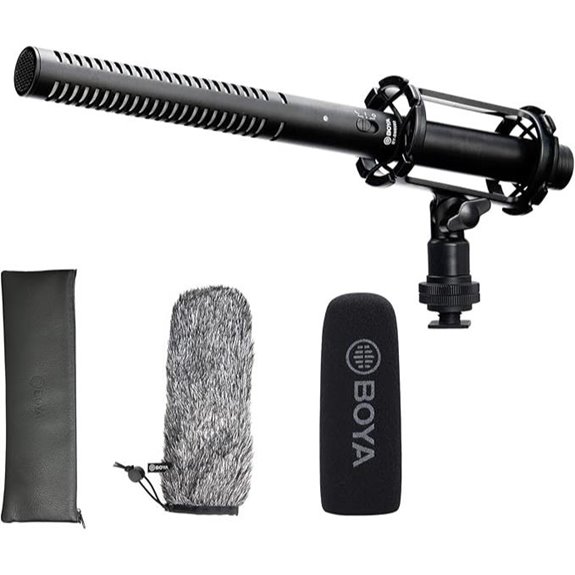 BOYA BY-BM6060 XLR Microphone with Shockmount