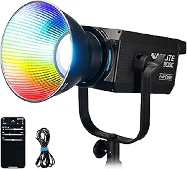 NANLITE FS-300C RGB Video Light with APP Control
