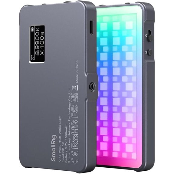 SmallRig P96L RGB Video Light with Effects and OLED