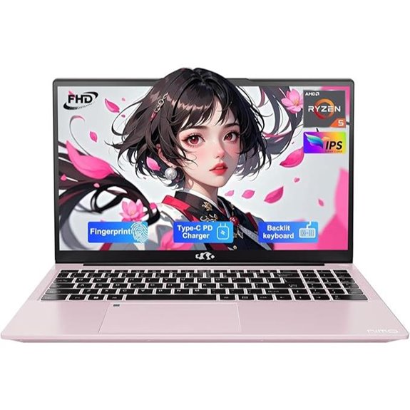 NIMO 15.6 Ryzen 5 Laptop with SSD and Features
