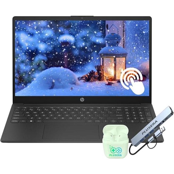 HP 15.6 FHD Touch Laptop Ryzen 7 16GB RAM