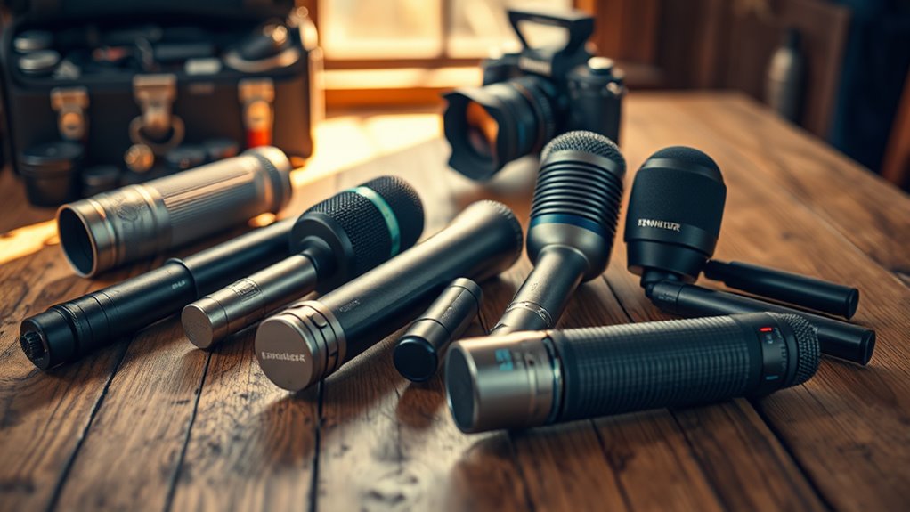 selecting optimal filmmaking microphones