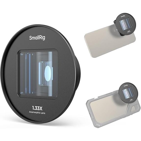 SmallRig 1.33X Mobile Anamorphic Lens for Smartphones