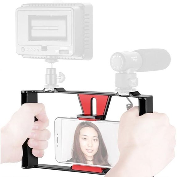 FocusFoto Smartphone Video Rig for iPhone and Android