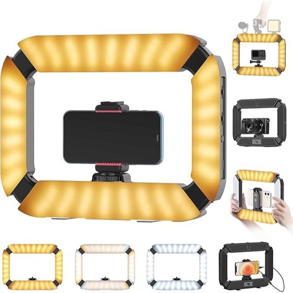 PICTORN U200 Smartphone Video Rig & Ring Light