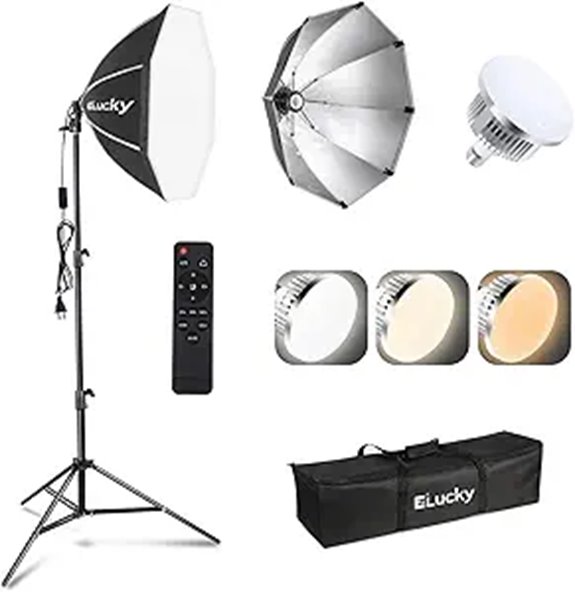 20 Softbox Lighting Kit with Tripod and Remote