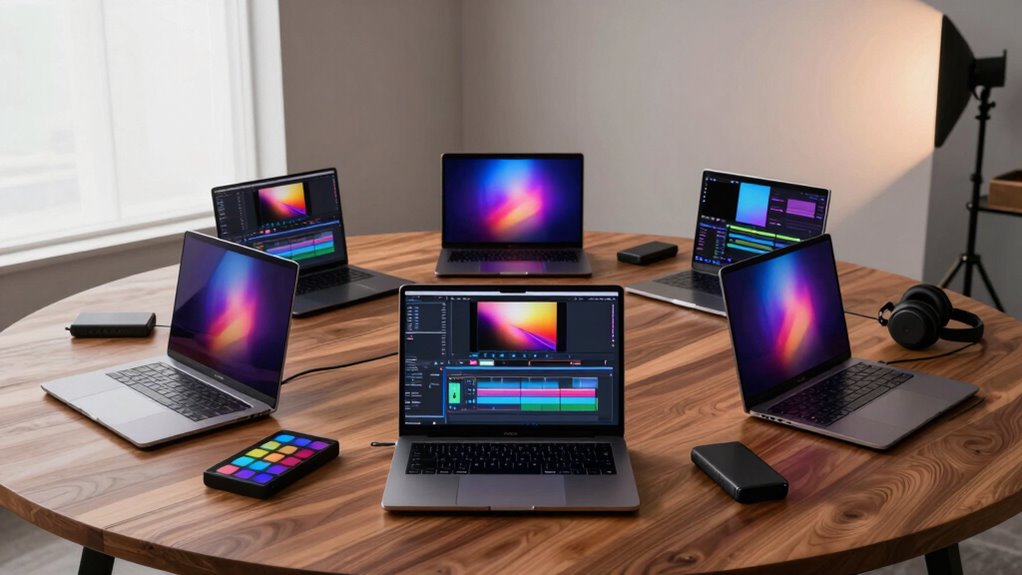 top 5 video editing laptops