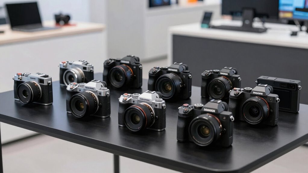 top mirrorless video cameras