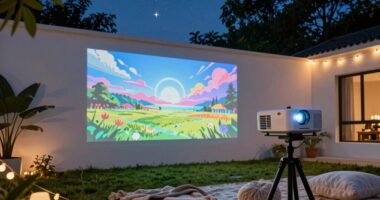 top outdoor projectors 2026