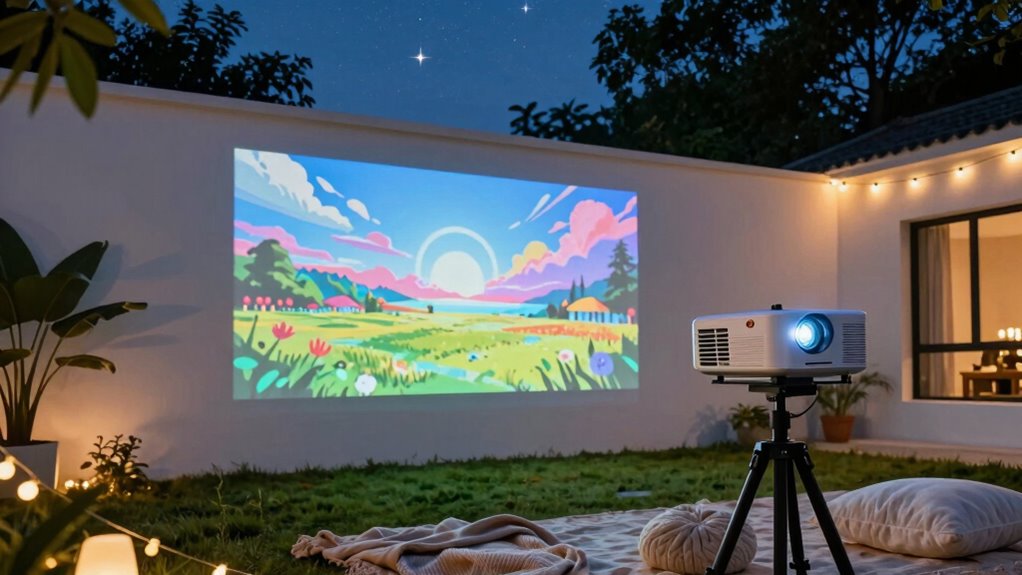 top outdoor projectors 2026