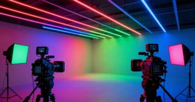 top rgb video lighting