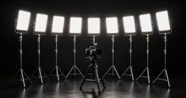 top video lighting equipment