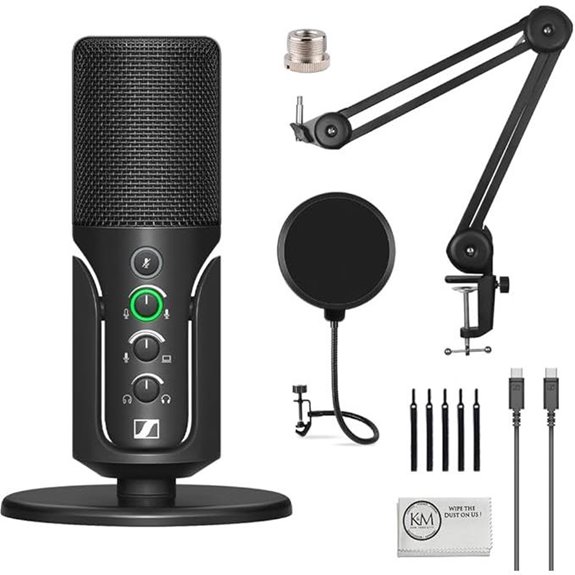 Sennheiser USB Microphone Bundle with Accessories