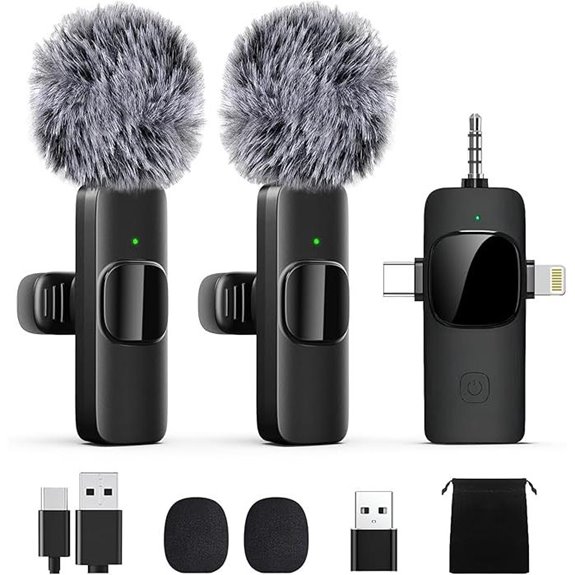 Labstandard Wireless Lavalier Microphone for iPhone